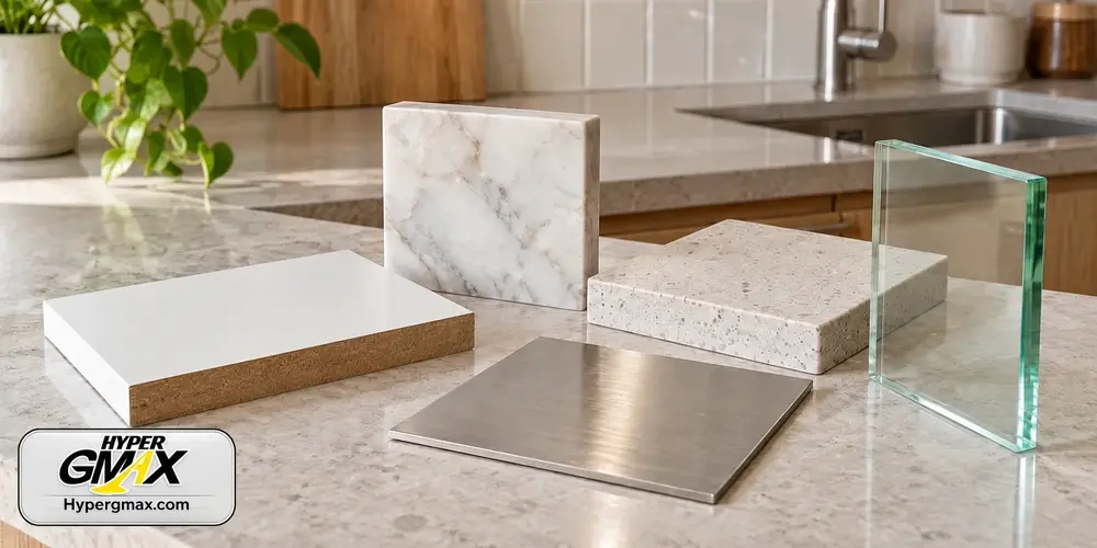 سطوح مختلف برای بررسی سازگاری سیلیکون در کابینت